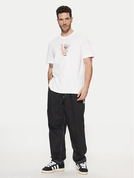 Футболка regular fit Kawaii Adidas, белый — фото 2