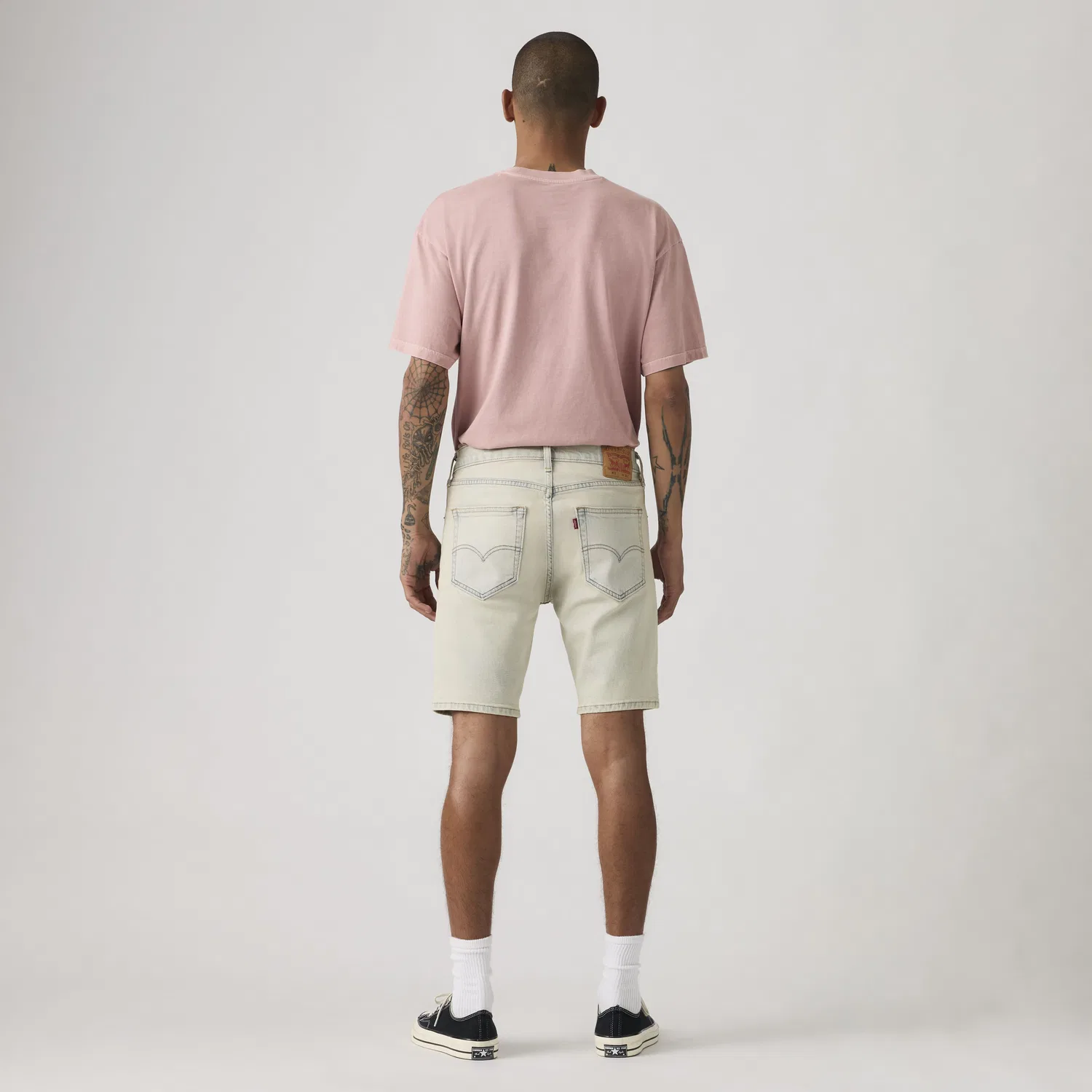 412 Узкие мужские шорты 9 дюймов Levi's, Light Wash — фото 3