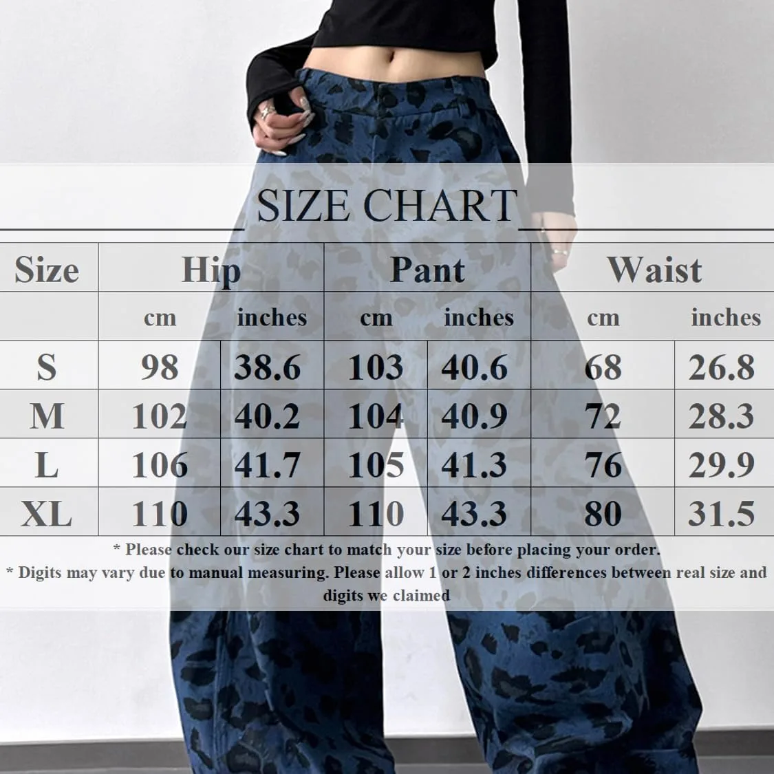 

Женские штаны с эластичным поясом и принтом Cheetah RSGMU