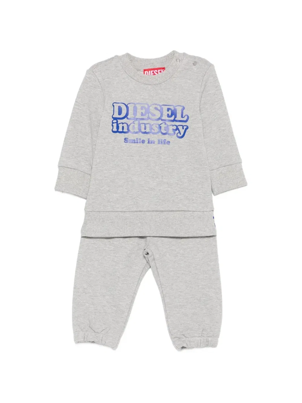 Спортивный костюм Slodimb с логотипом Diesel Kids, серый