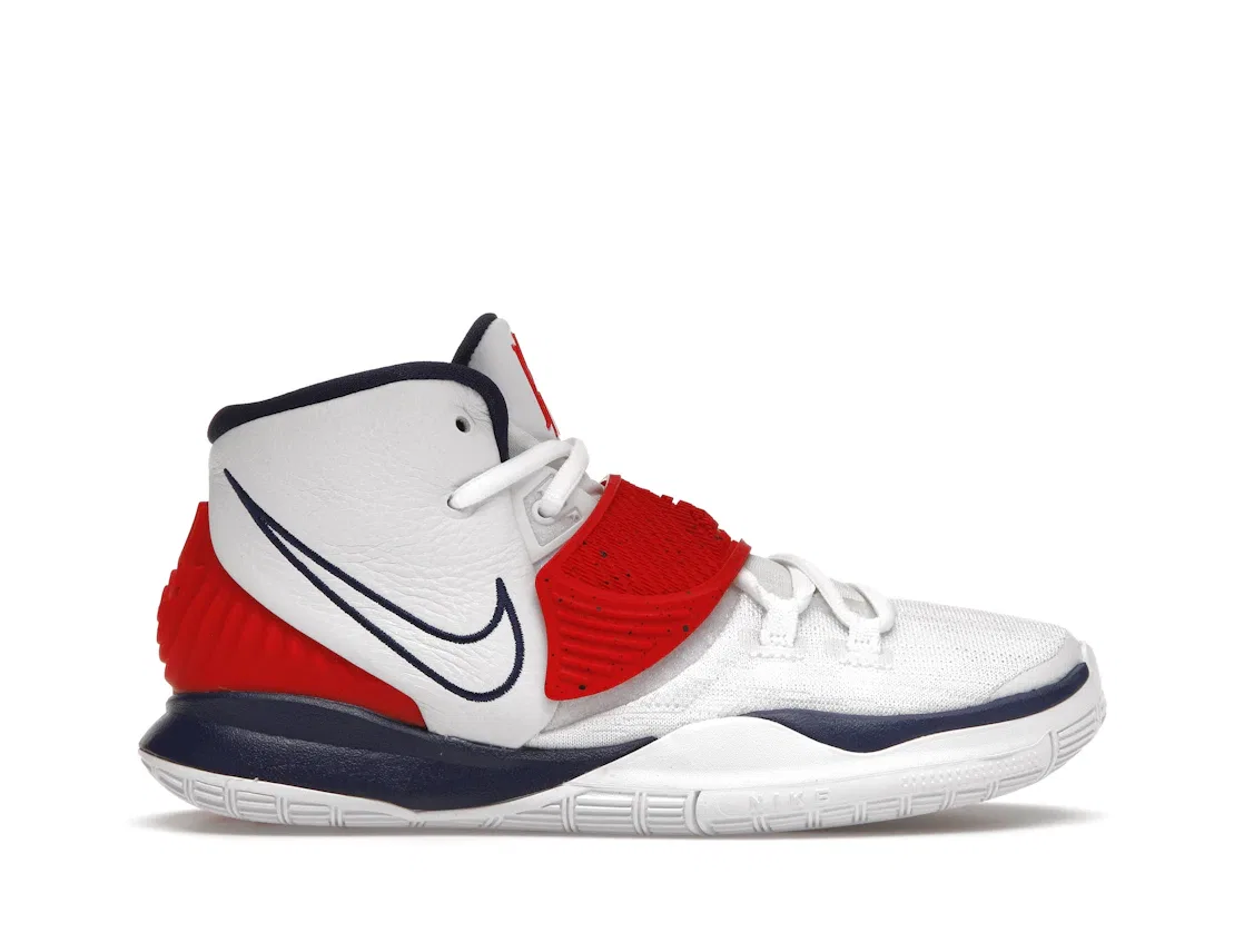 Детские кроссовки для баскетбола Nike Kyrie 6, White/White