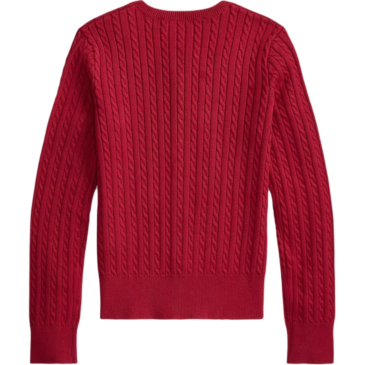 Детский свитер с круглым вырезом Polo Ralph Lauren, Red — фото 3