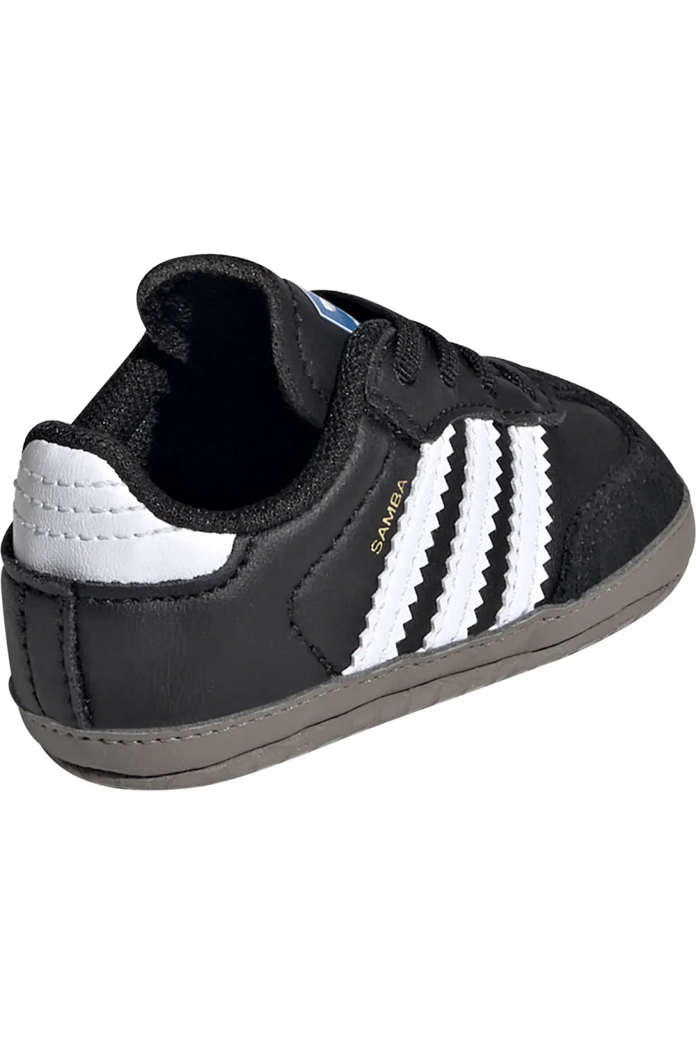 Детские кеды на мягкой подошве Samba adidas, Cblack/Ftw — фото 2