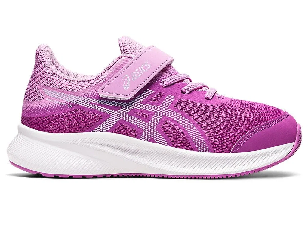Детские кроссовки для девочек беговые Patriot 13 Ps ASICS, Purple Orchid Soft Sky — фото 2