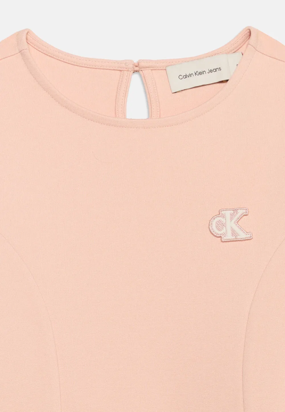 Платье пунто со швом - трикотажное платье Calvin Klein Jeans, Spanish Villa — фото 4