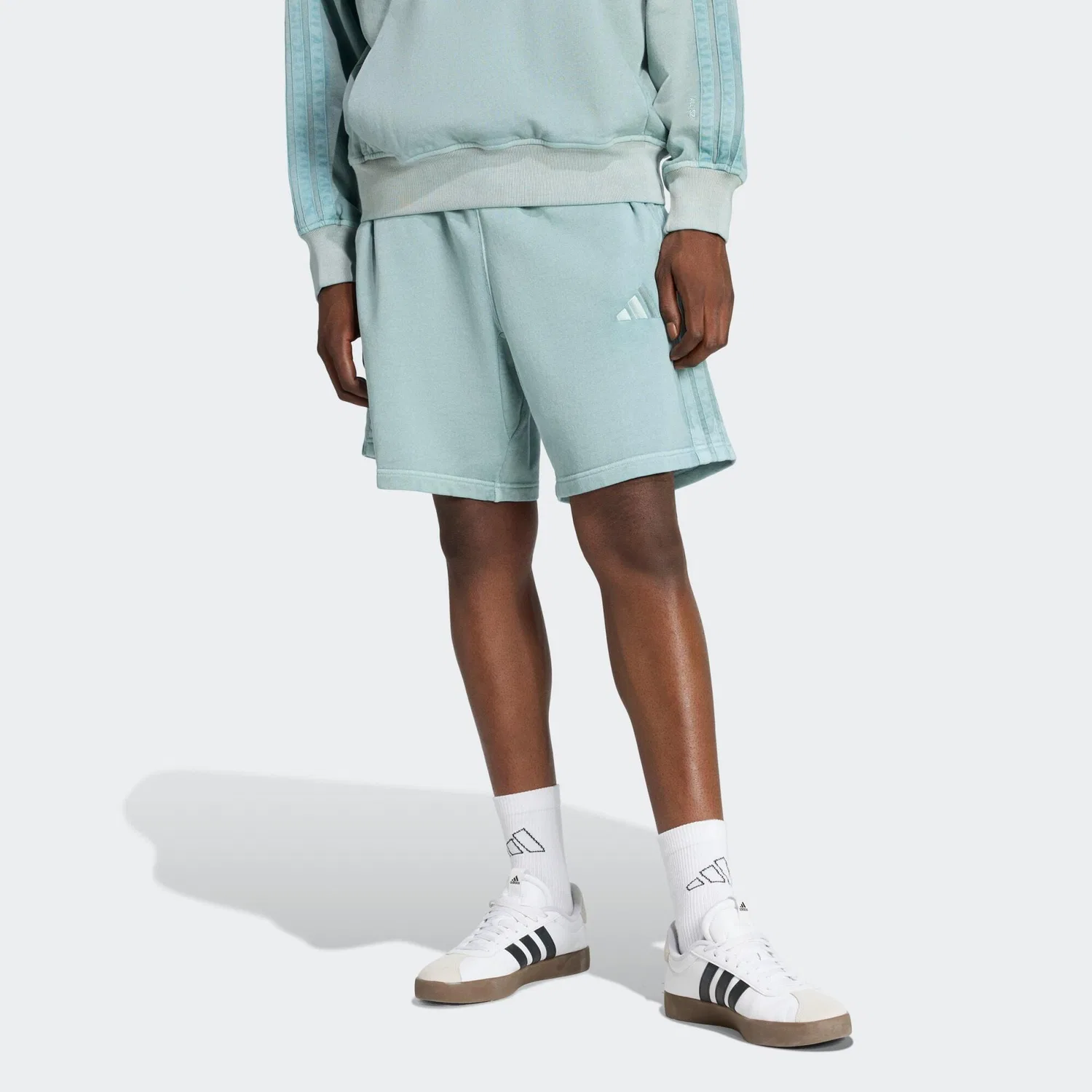 Мужские шорты из футера с принтом ALL SZN Adidas, Hellgrun