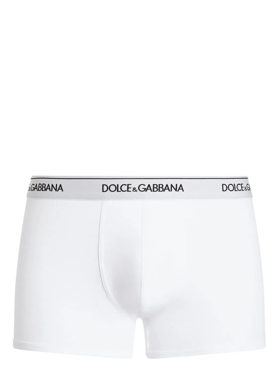 Dolce & Gabbana Боксеры из джерси, 3 шт., белые — фото 2