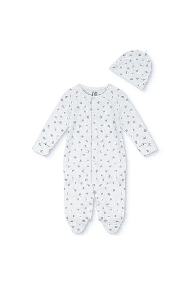 Детский комбинезон для мальчиков хлопковый Mothercare, Ecru Printed