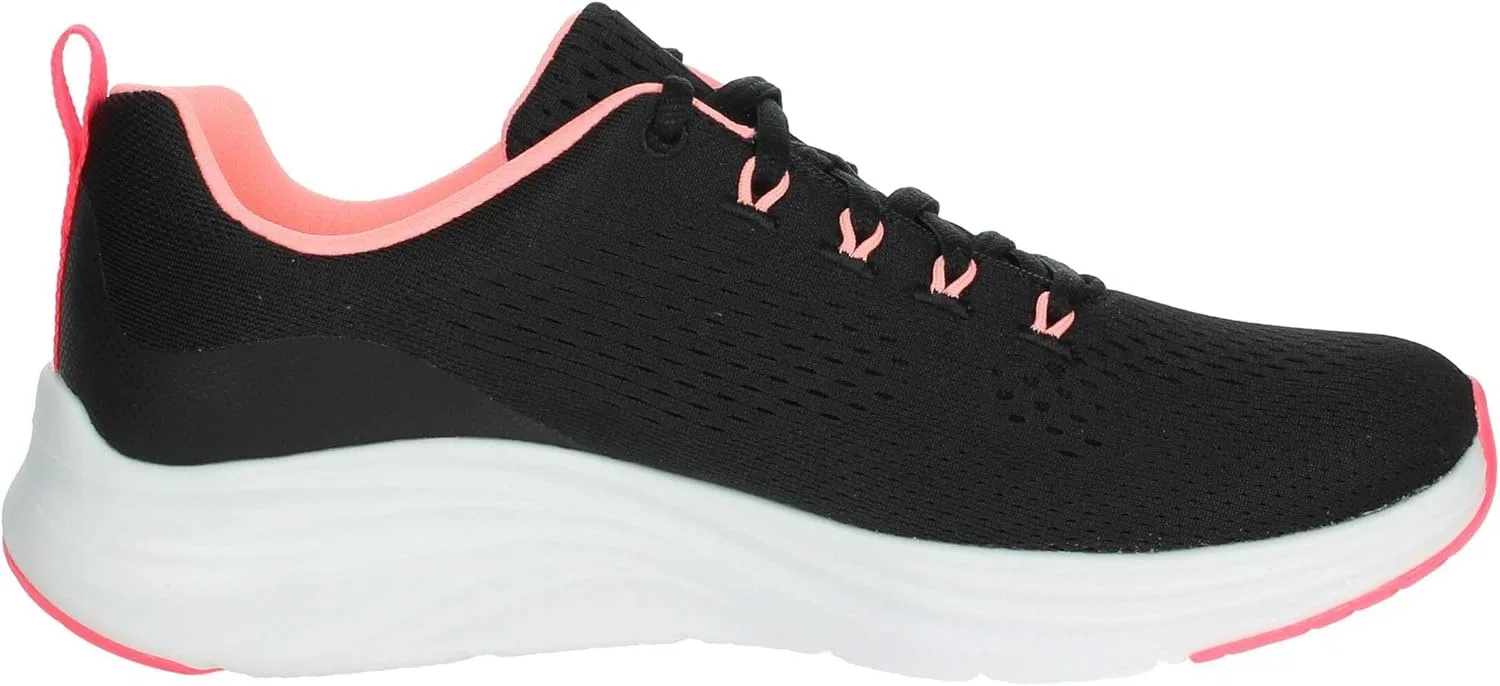 Мужские кроссовки Skechers Vapor Foam Fresh Trend, Black Mesh Pink Trim — фото 4