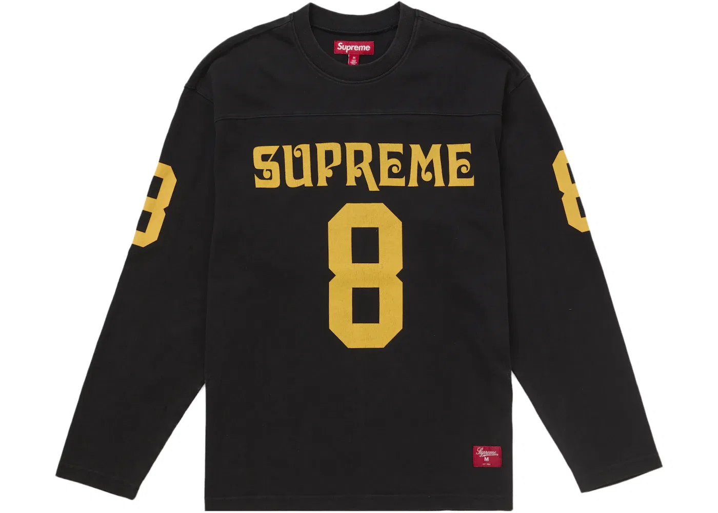 Мужской лонгслив с принтом Affiliated Supreme, Black