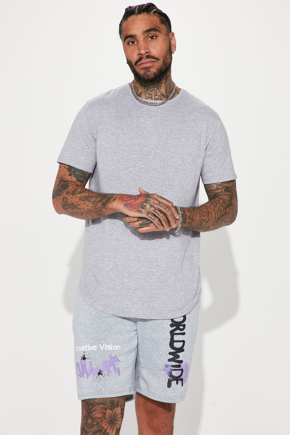 

Футболка Fashion Nova 19692148A, серый