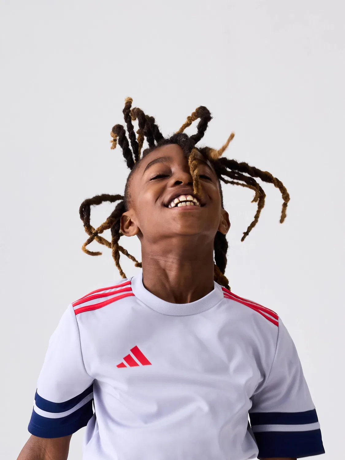 Джерси футбольное Squadra 25 adidas, серый светлый — фото 4