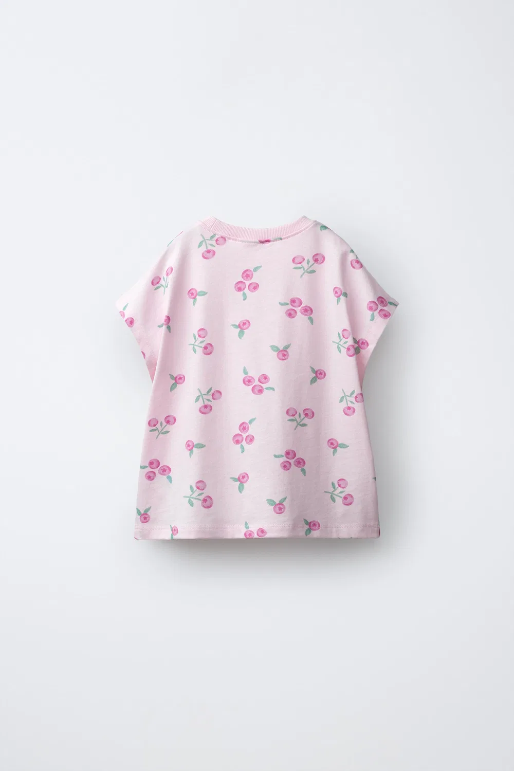 Пижама с вишневым принтом, 1,5-6 лет ZARA, Pink — фото 3