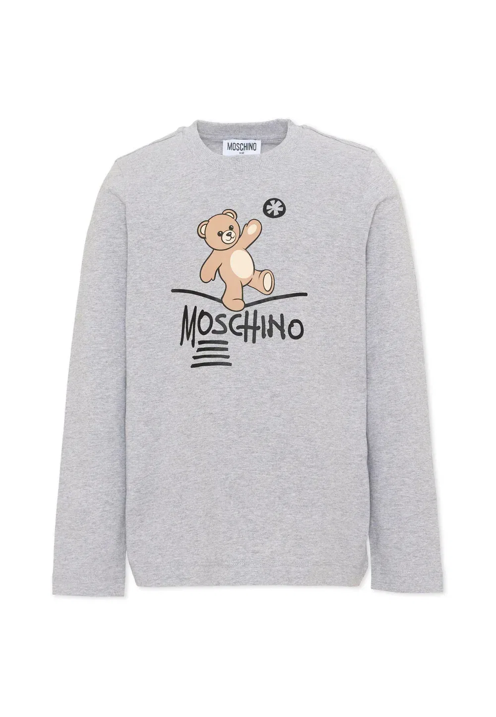 Футболка - топ с длинными рукавами Moschino, Grey