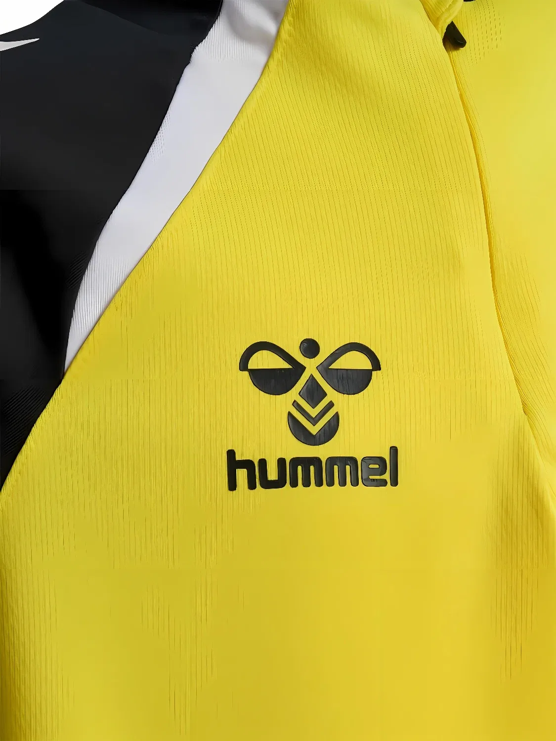 Детская тренировочная куртка с длинным рукавом Lead 2.0 Half Zip Hummel, желтый — фото 3