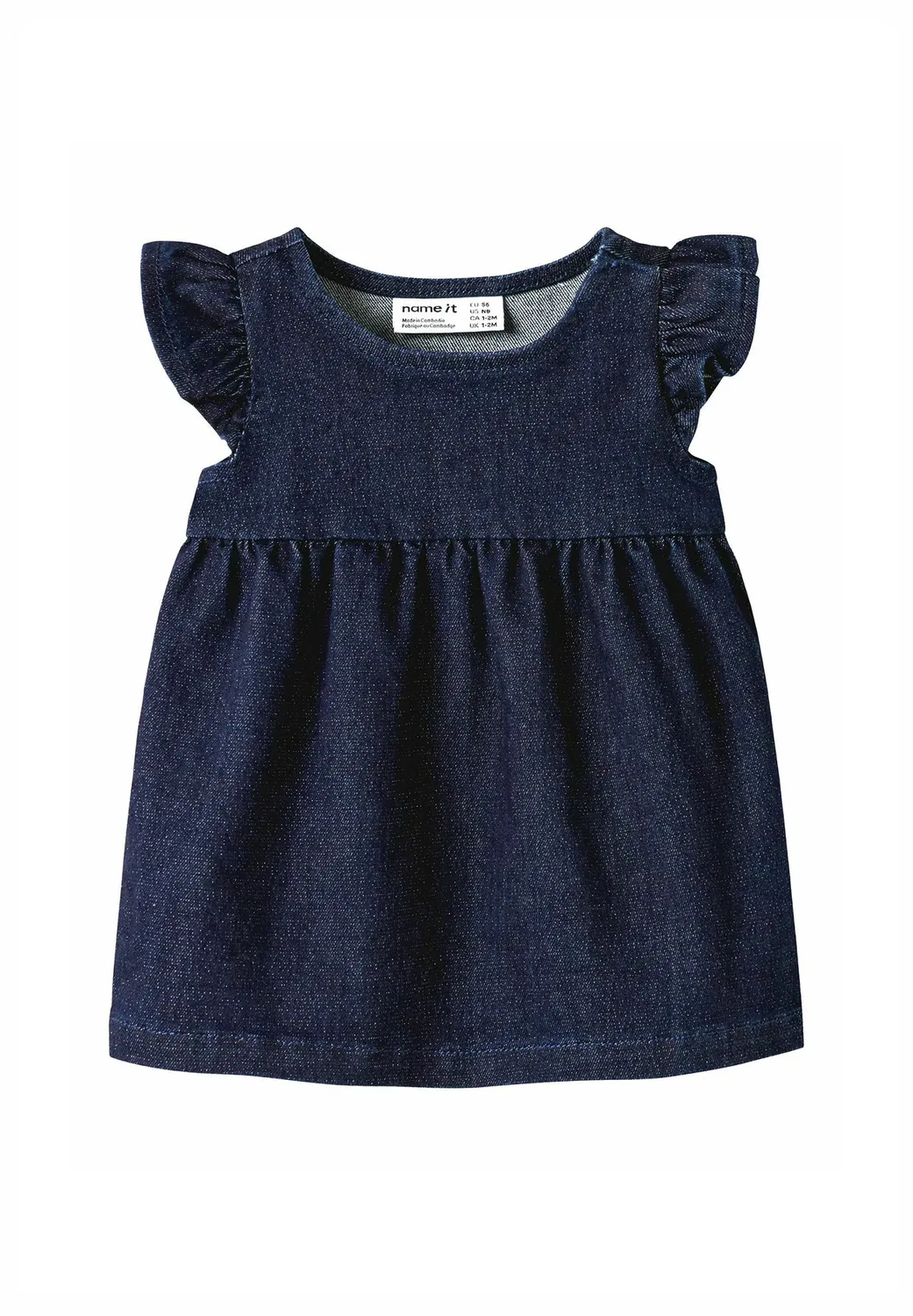 Платье из джинсовой ткани - джинсовое платье Name It, Dark Blue Denim
