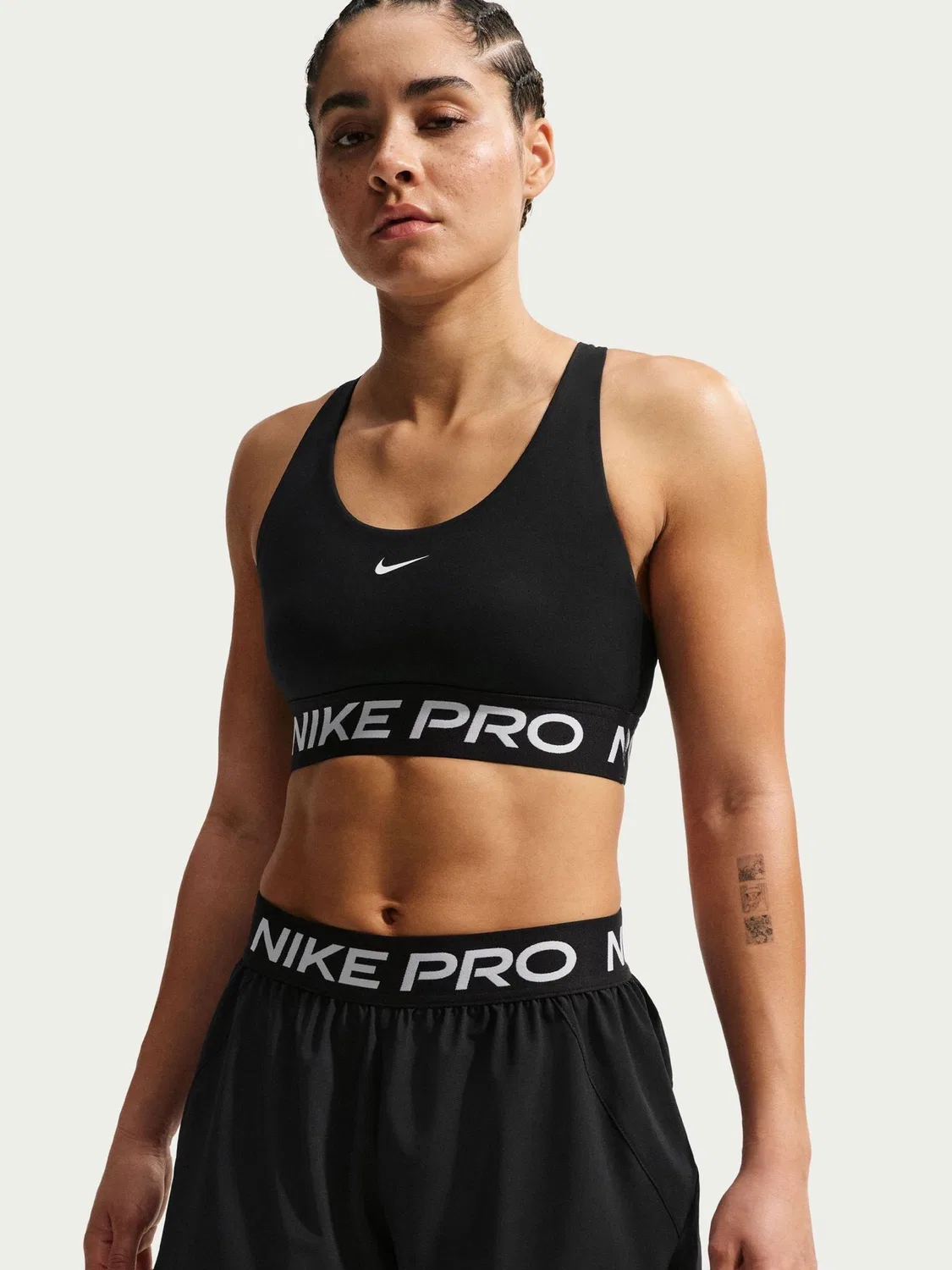 Шорты 2-в-1 Nike Pro, черный — фото 2