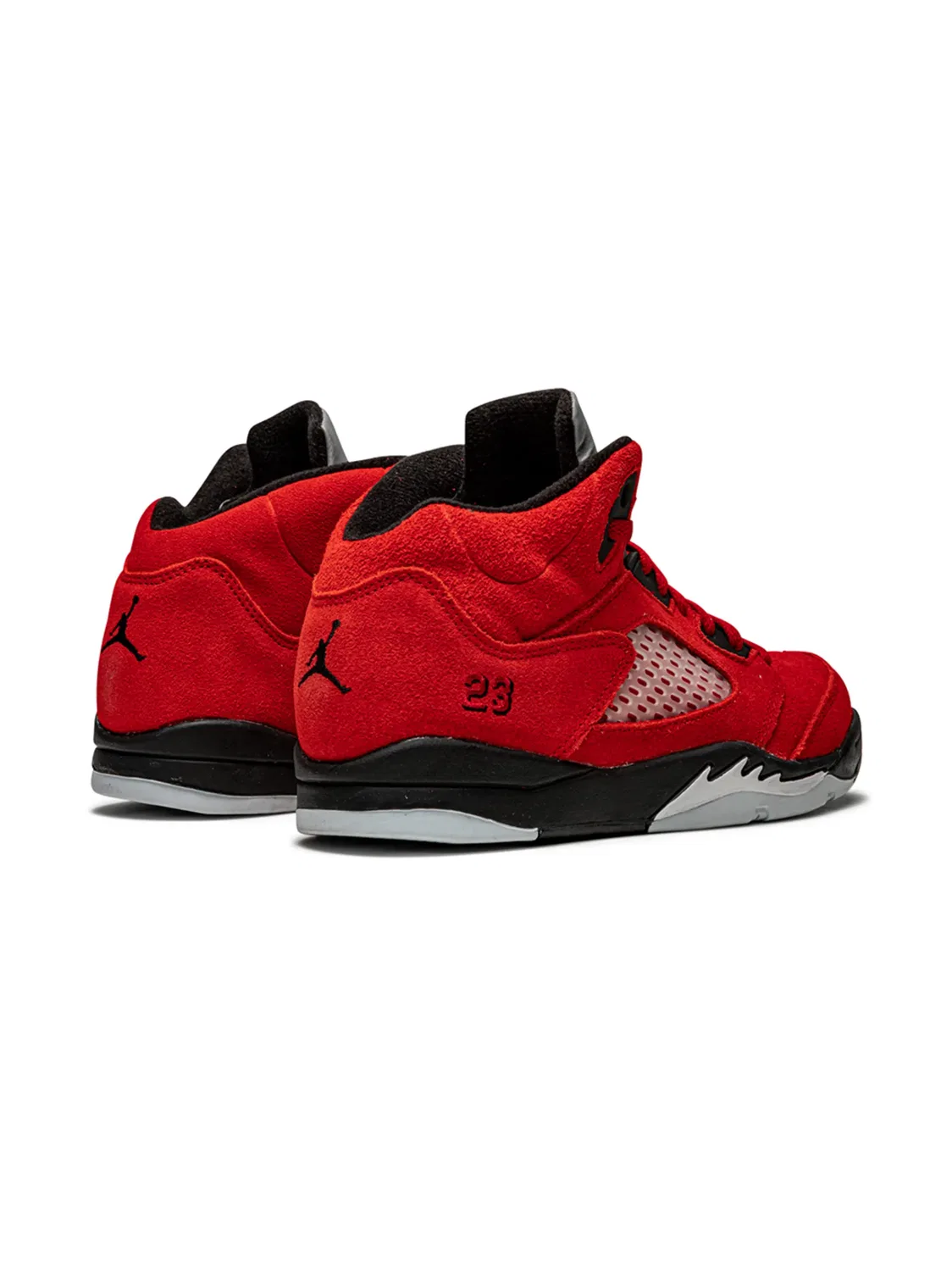 Кроссовки Air Jordan 5 "Raging Bull", красный — фото 3