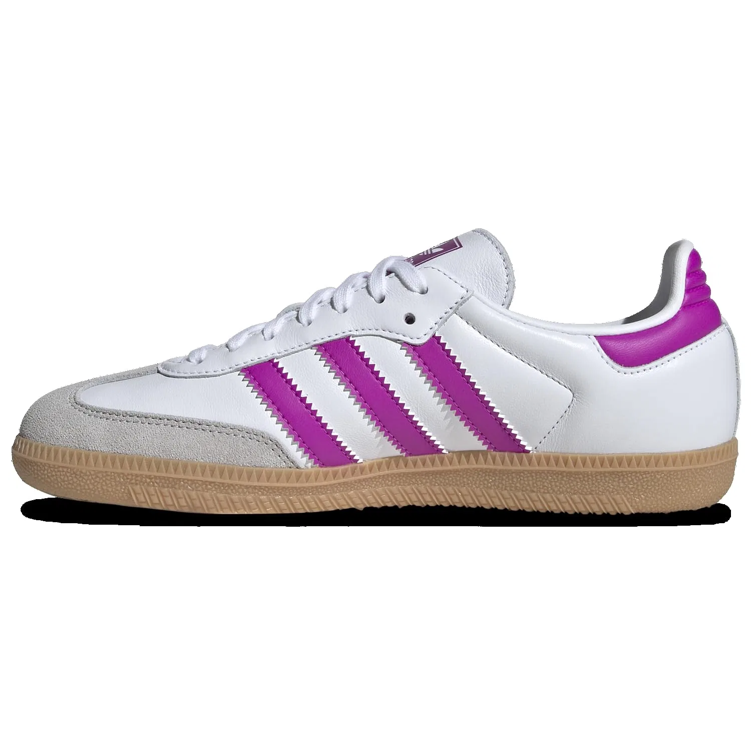 Детские кроссовки для мальчиков Samba Adidas, White Purple Burst — фото 2