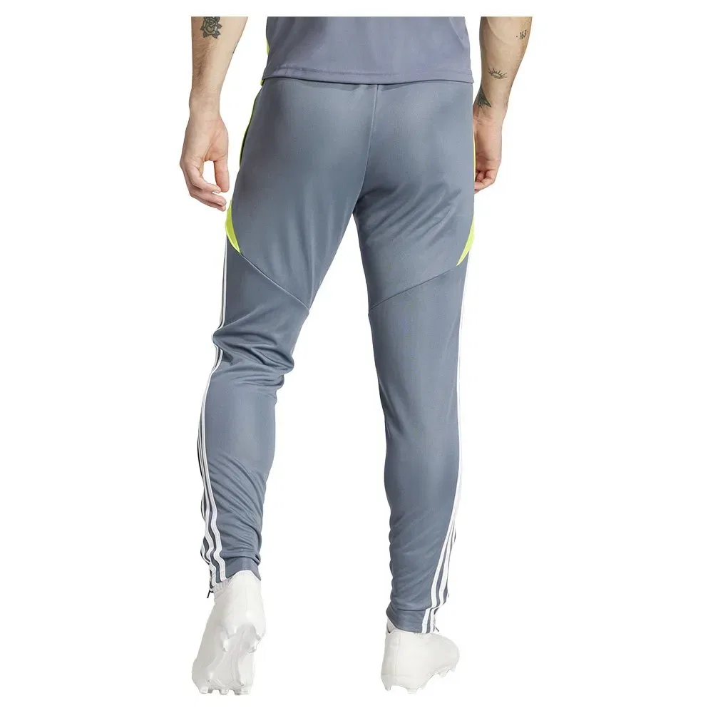 Женские спортивные брюки из флиса с застежкой-молнией Adidas Tiro24, Grey — фото 2