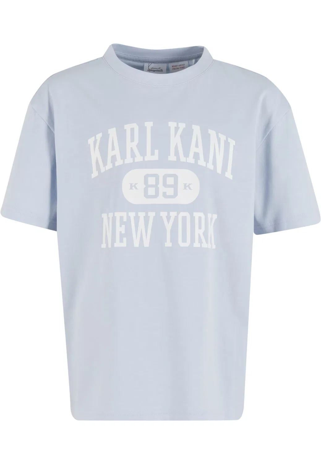 Рубашка Karl Kani Heritage 89 пастельно-голубого цвета