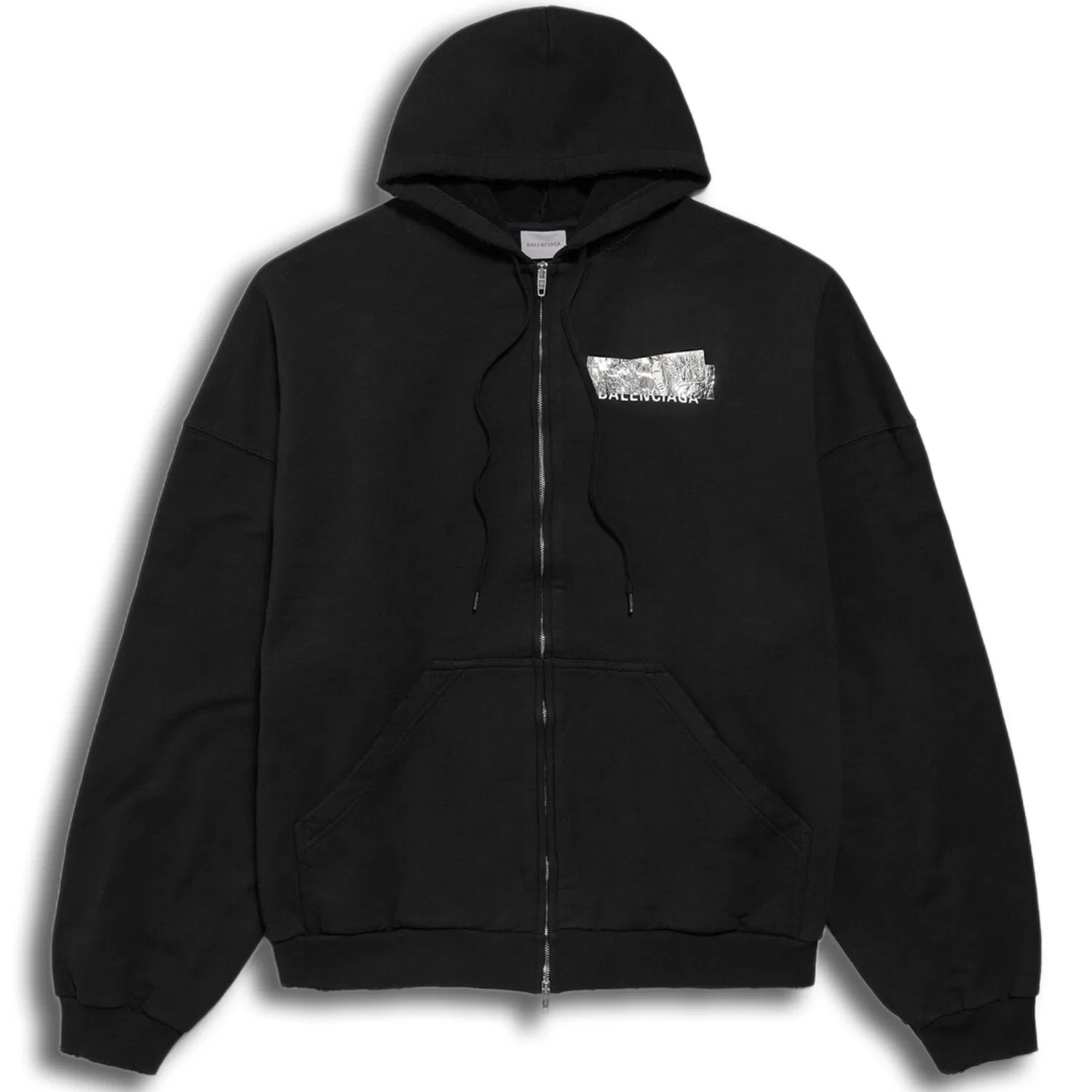 Мужской свитшот с капюшоном Balenciaga, Black