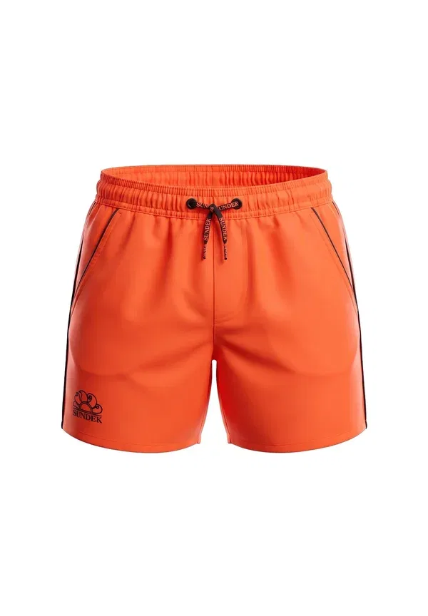 Шорты с принтом bambino shorts Sundek, Arancione Fluo, флуоресцентный оранжевый