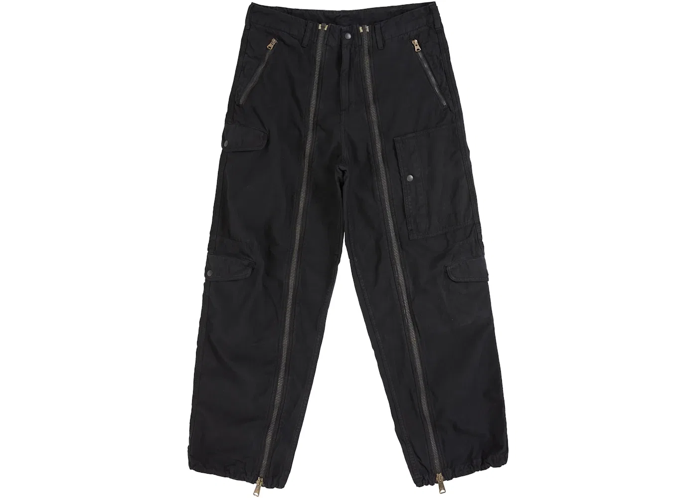 Мужские штаны с длинным рукавом Supreme Alpha Industries Cotton Flight Pant, Black