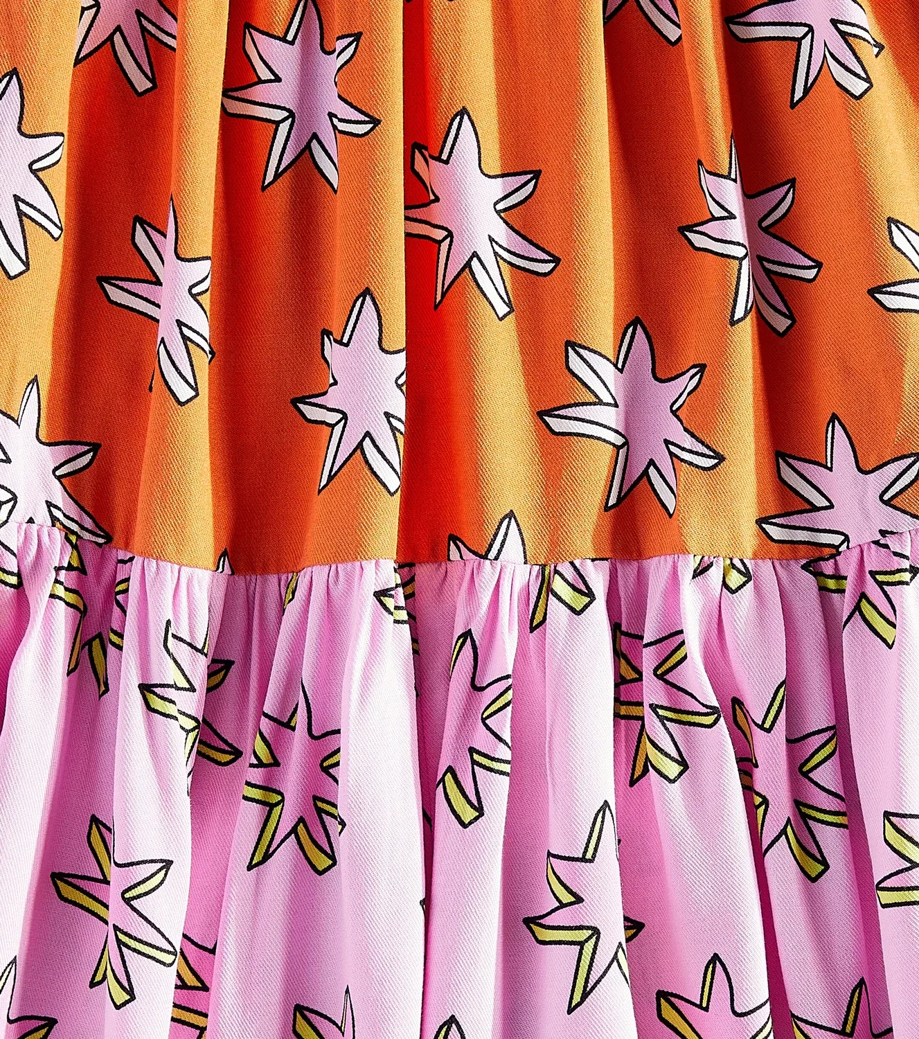 Платье с принтом Stella McCartney Kids, мультиколор — фото 3