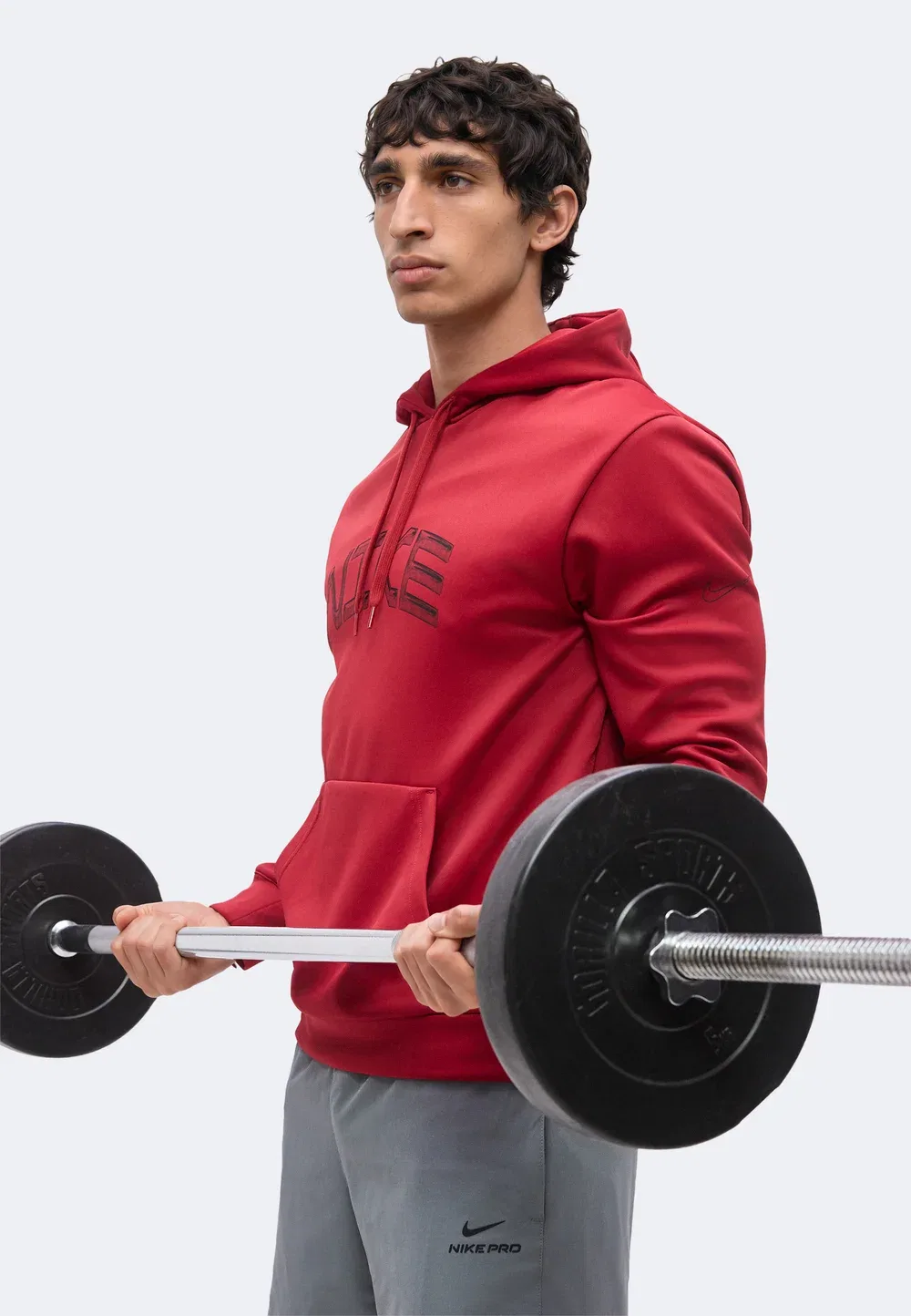 Flex - худи Nike Performance, Tough Red/Light Crimson — фото 4