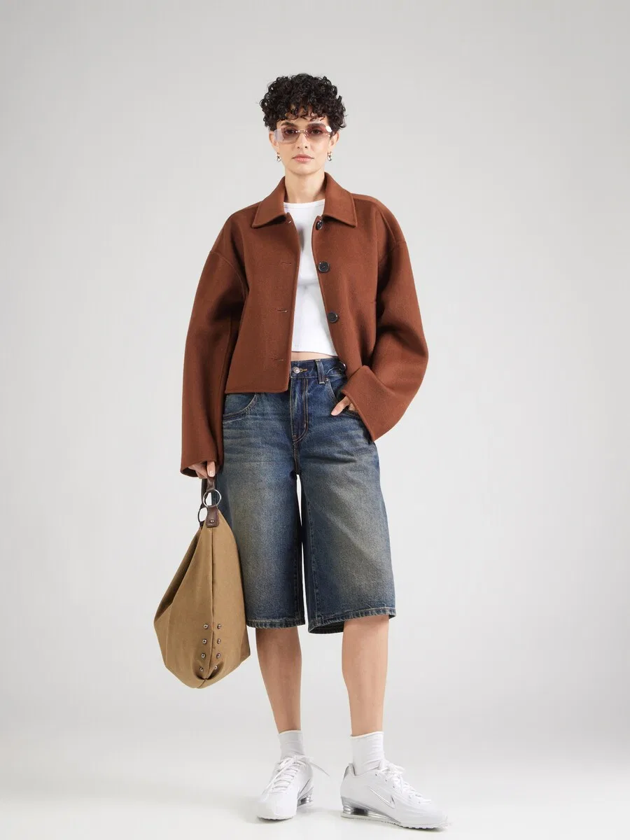 Шорты LEVI'S Baggy 'Super Baggy' темно-синего цвета — фото 4