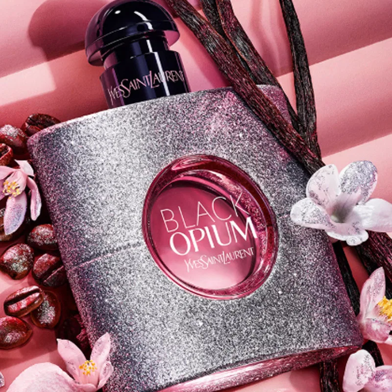 Парфюмерная вода Yves Saint Laurent Black Opium Glitter, 30 мл — фото 3