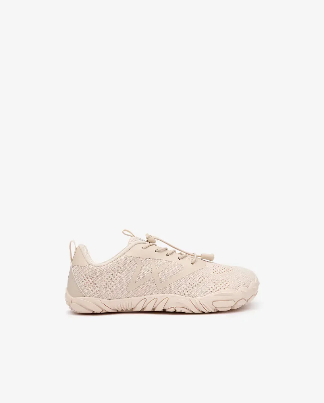 Детские кроссовки для девочек с гибкой подошвой Goflex Barefoot Conguitos, Beige
