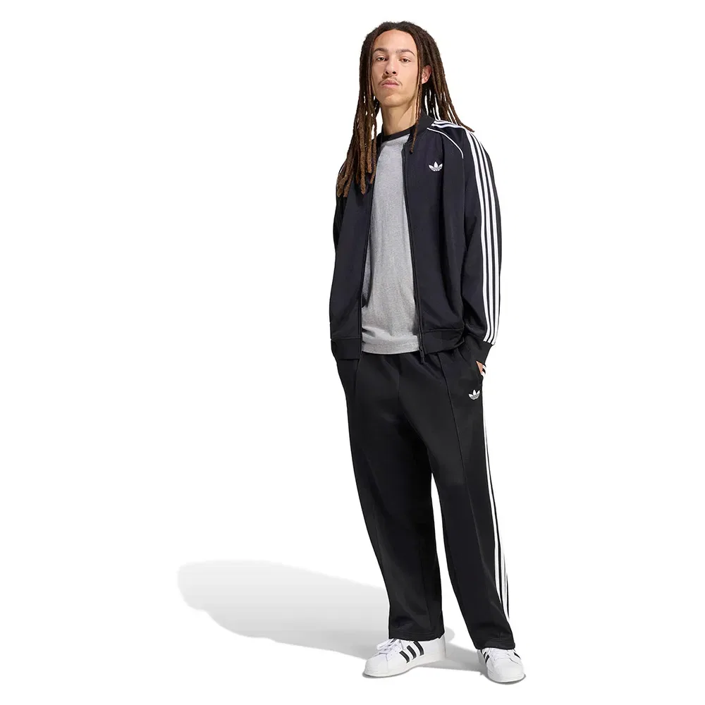 Мужской свитшот с молнией Adicolor Classics SST Loose Track Adidas Originals, Black — фото 4