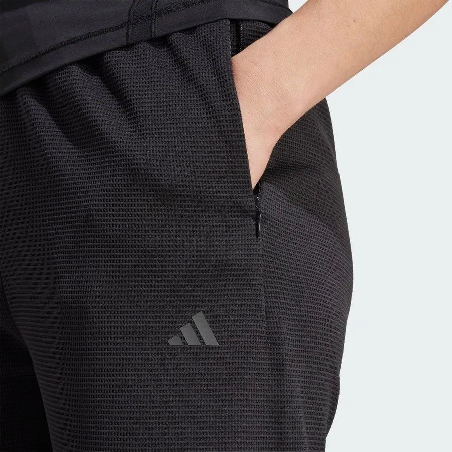 Спортивные штаны с принтом Performance JW7202 Yoga Motion adidas, Черный — фото 4