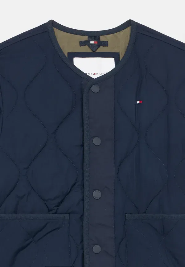 Куртка легкая Unisex - light jacket Tommy Hilfiger dark night темно-синий — фото 3