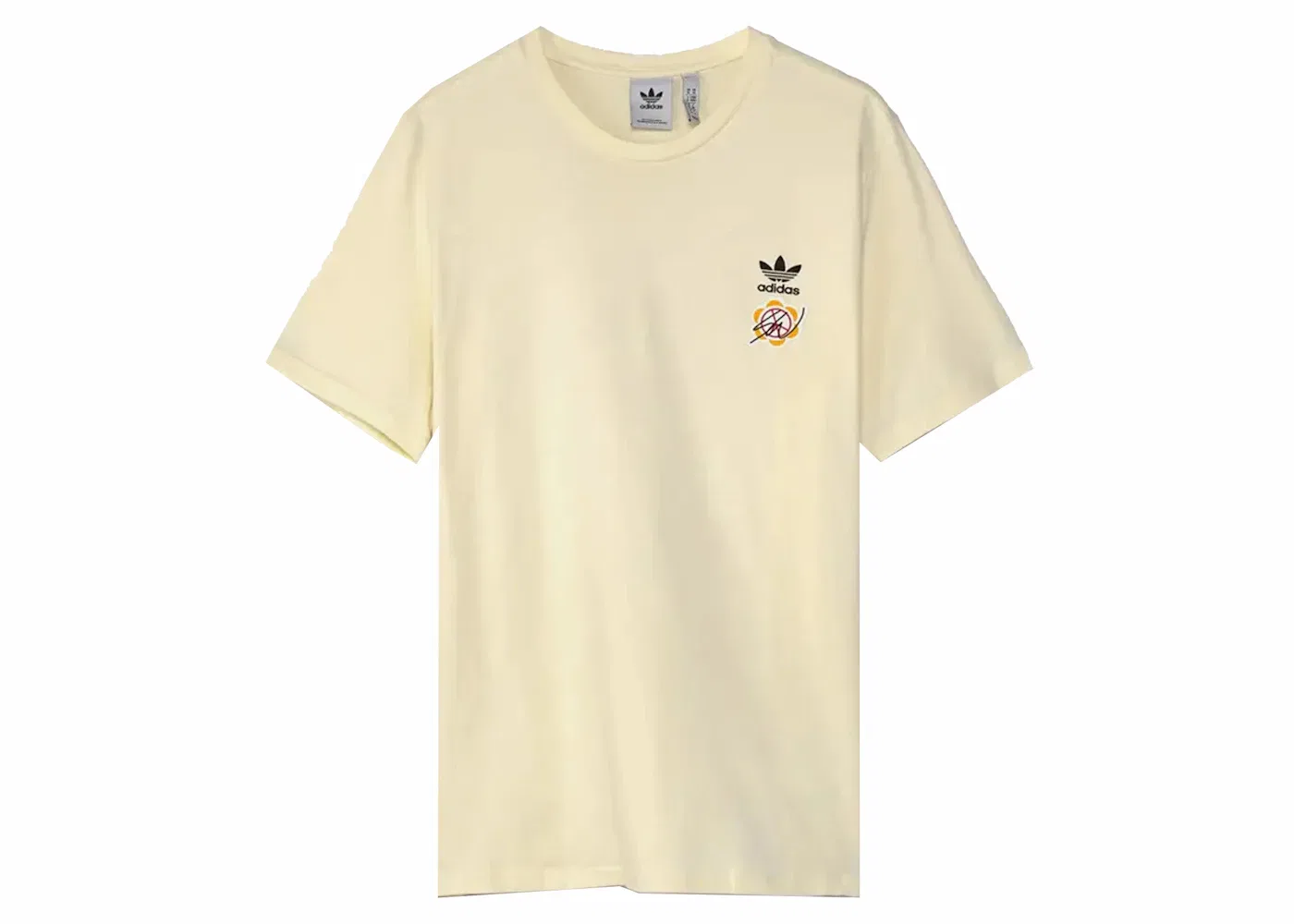 Мужская футболка с принтом Adidas x Sean Wotherspoon x Hot Wheels Tee Adidas, White Cream White — фото 2