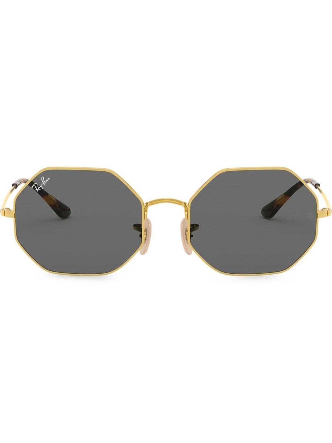 

Ray-Ban солнцезащитные очки 1972 в восьмиугольной оправе, золотистый