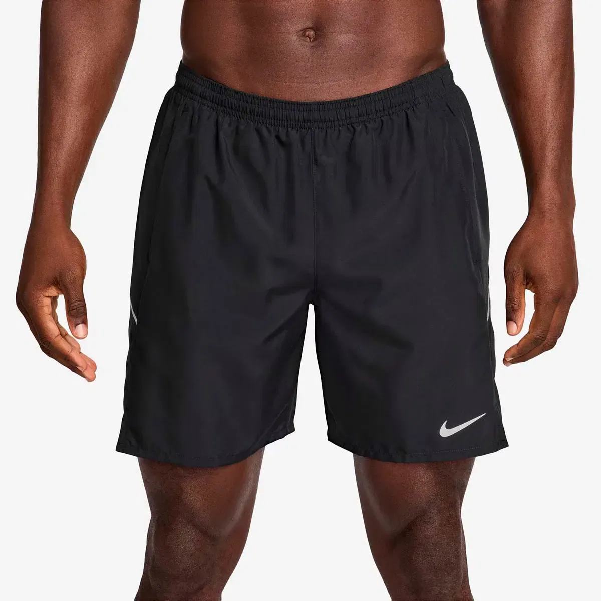 Мужские шорты с длинными компрессионными шортами Miler Dri-FIT Nike, Black