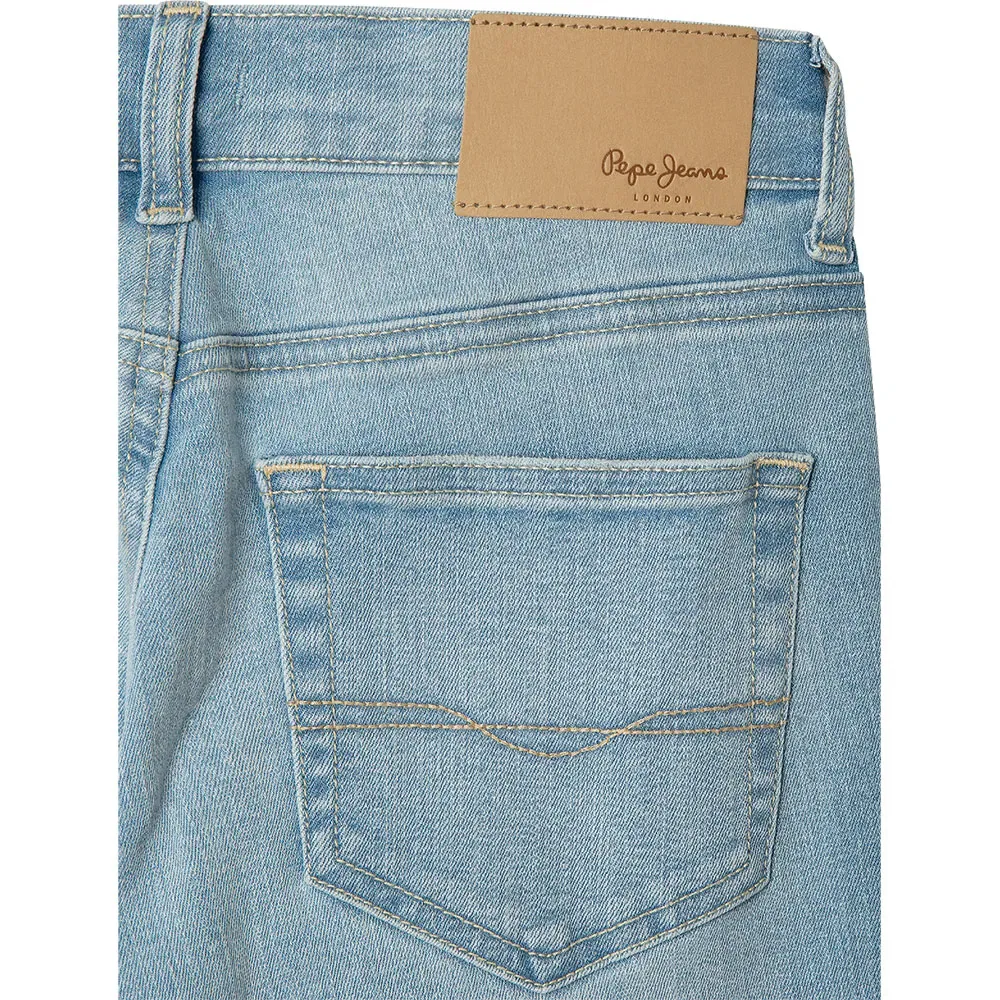 Джинсы Slim Fit Hatcher Pepe Jeans, синий — фото 4