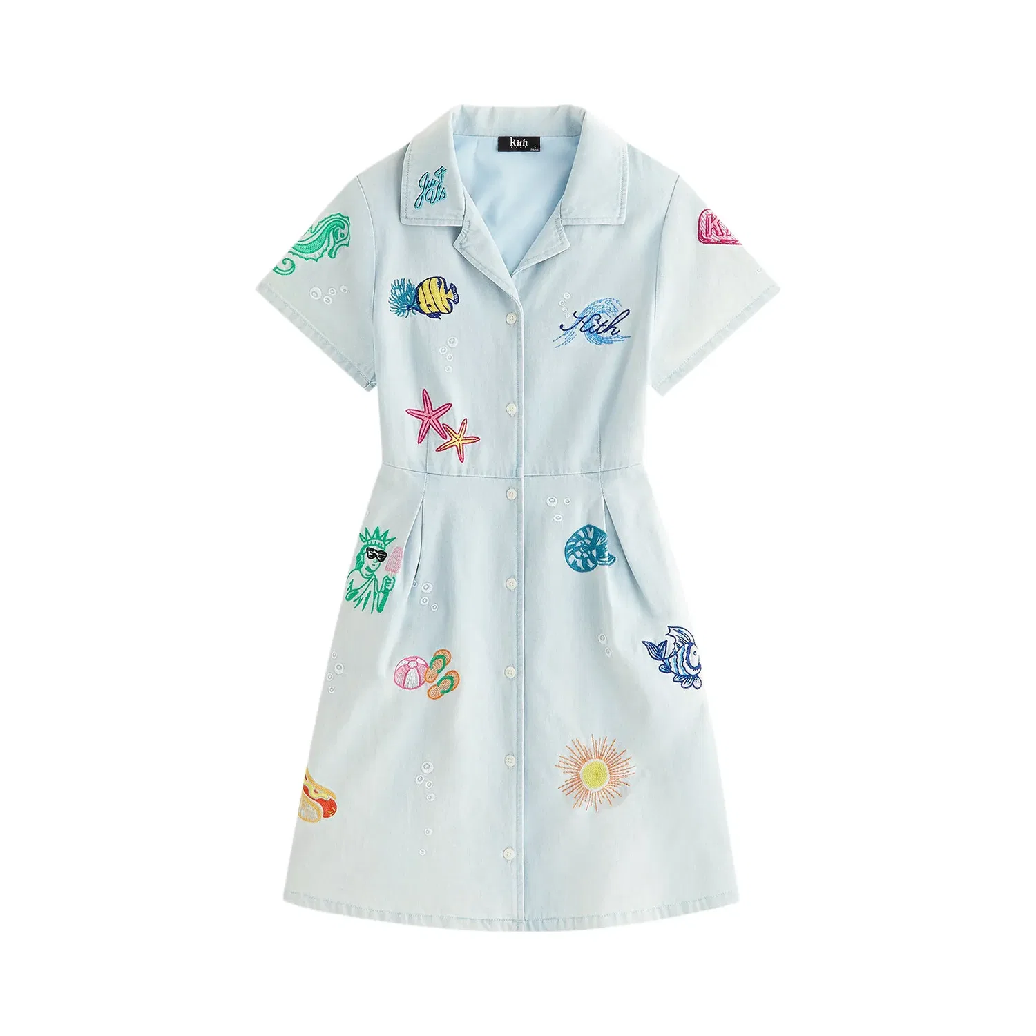 Платье Kith Novelty Lena, синий