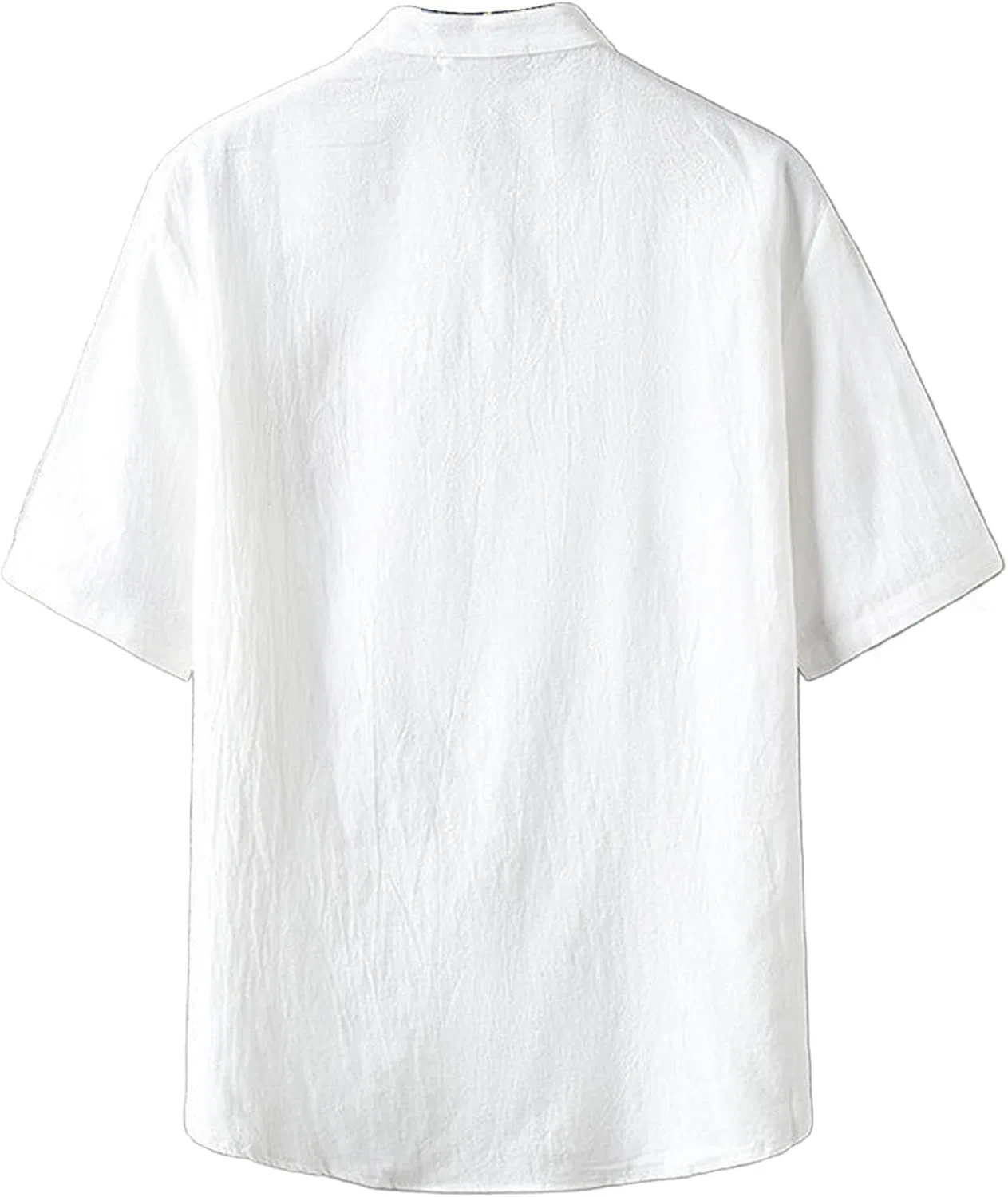 Мужская футболка с принтом Vintage, Henley Shirts, White — фото 3