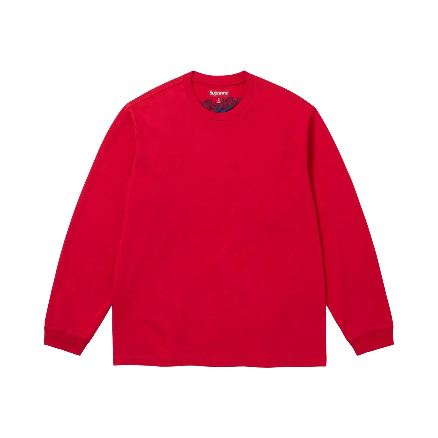 Лонгслив с принтом Intarsia Supreme, Red — фото 2