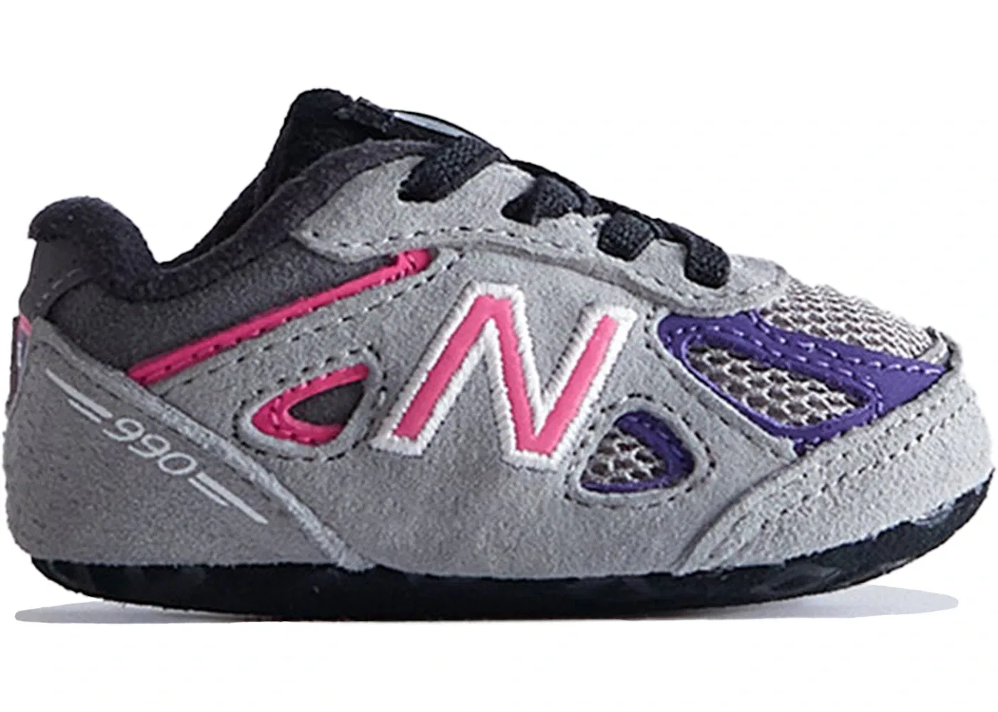 Детские кроссовки Lifestyle New Balance 990v4, Smoked Pearl/Grey/Pink