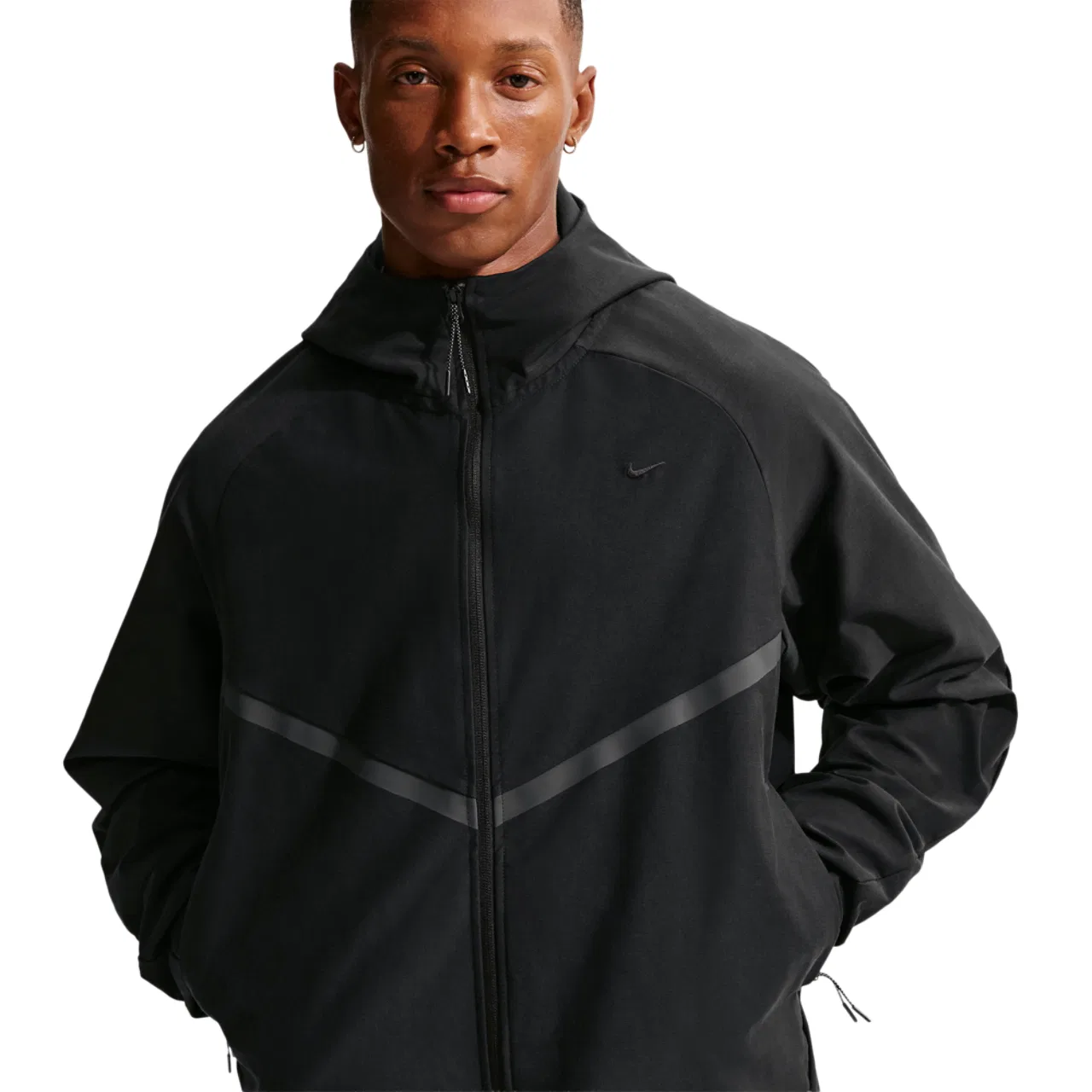 Мужская куртка Tech Shori Knit Full-Zip Nike, черный — фото 3