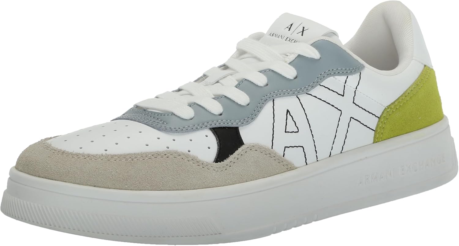 

Мужские кроссовки Armani Exchange Seattle, белый/желтый