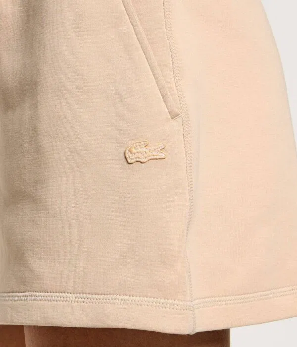 Шорты Lacoste Regular Fit, бежевые — фото 4