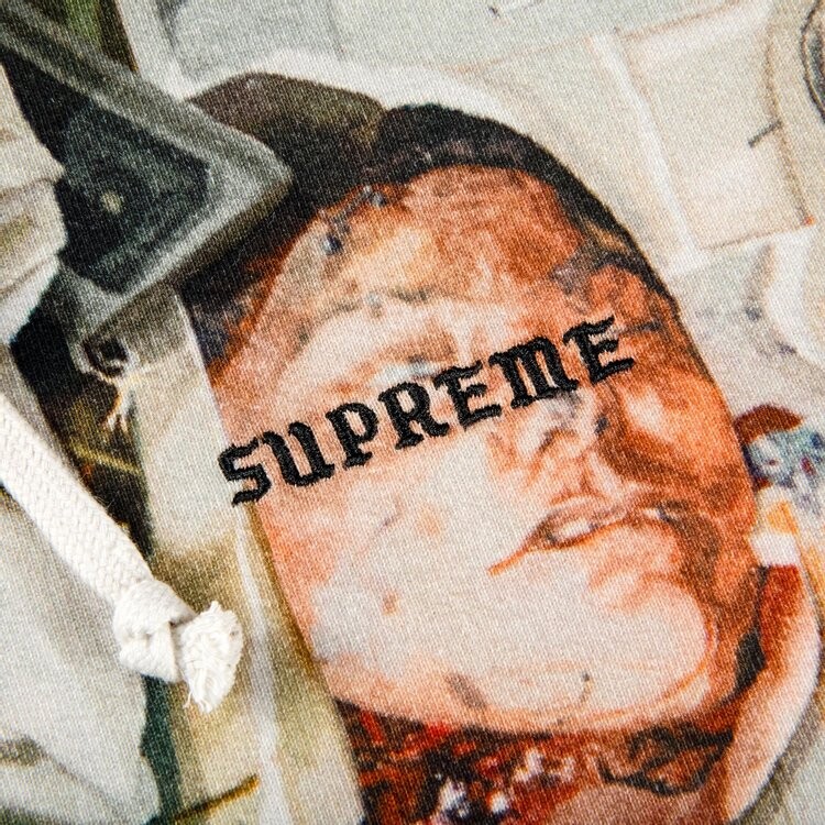 Толстовка Supreme Dash's Wall Hooded Sweatshirt 'Dash's Wall', разноцветный — фото 4