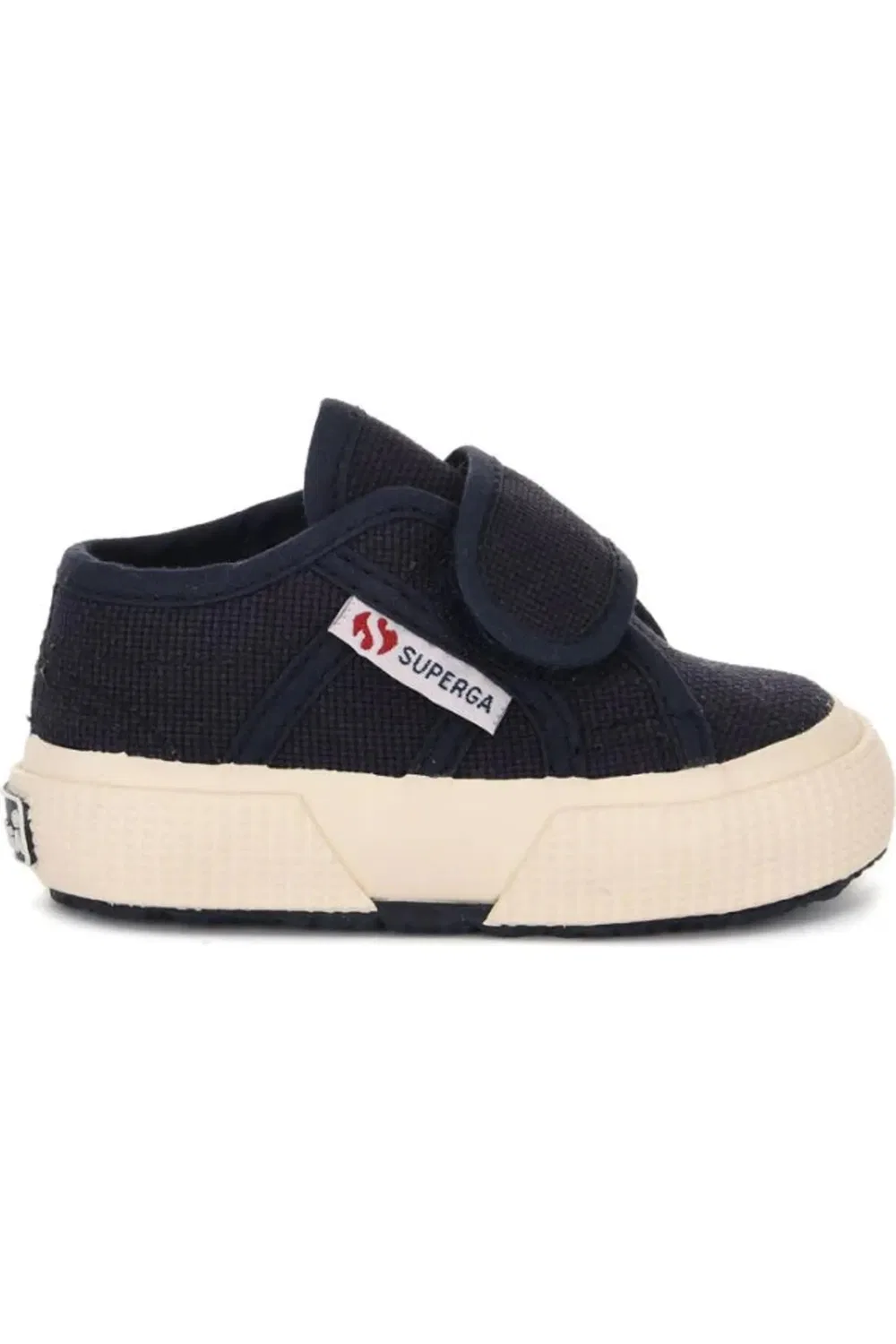 Кеды детские на липучке 2750 Bstrap Superga, Blue Navy