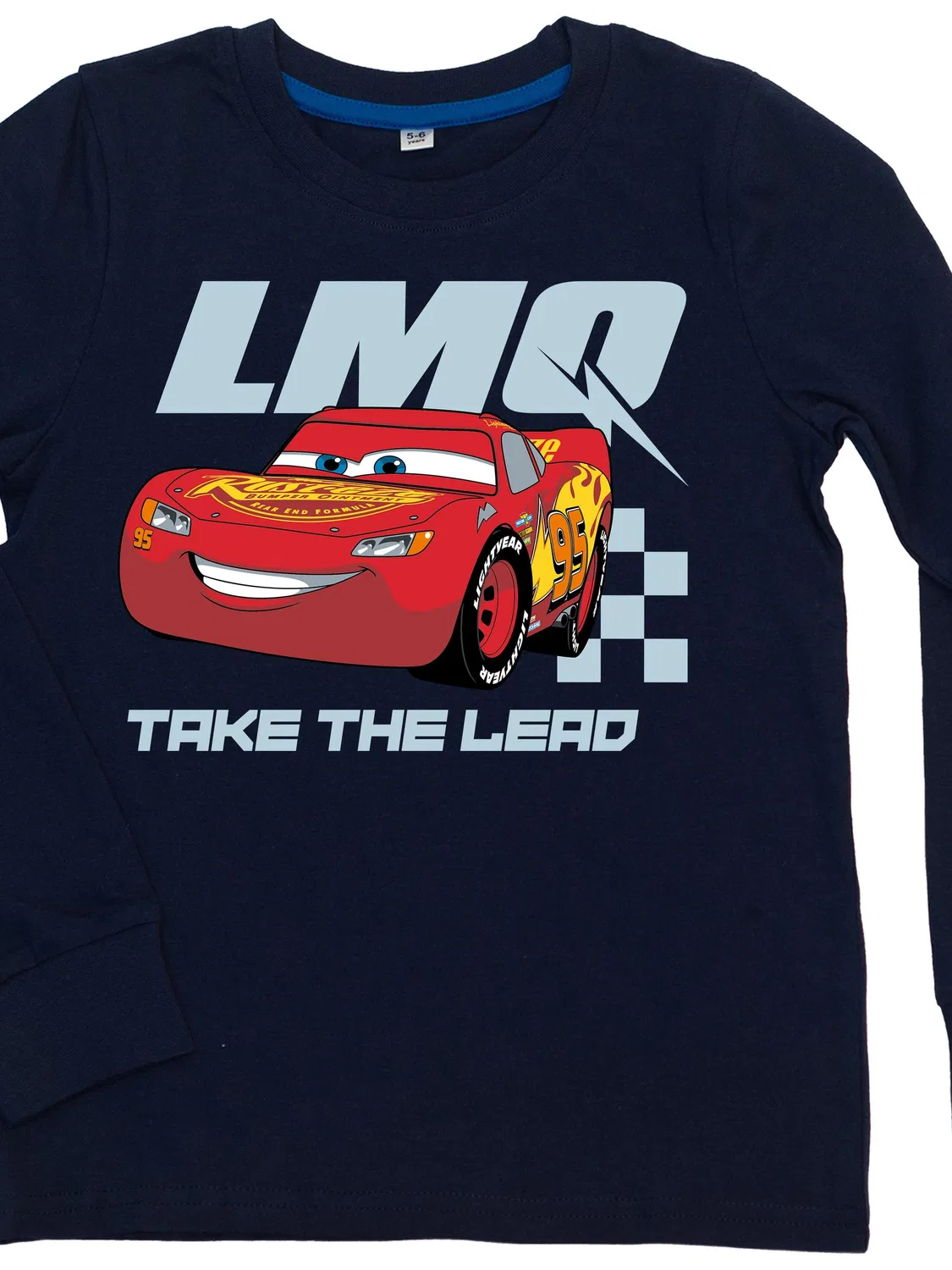 Пижама Disney Cars Take The Lead Brands In, синий — фото 2
